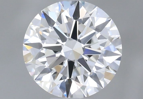 0.44 carat F-VVS1 Excellent cut Natūralus Round Deimantas (1)
