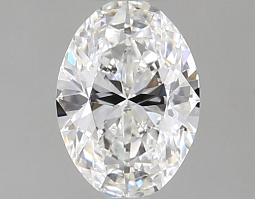 0.26 carat F-VVS1 Natūralus Oval Deimantas (1)