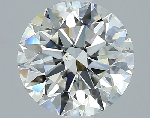 2.01 carat I-SI1 Excellent cut Natūralus Round Deimantas (1)