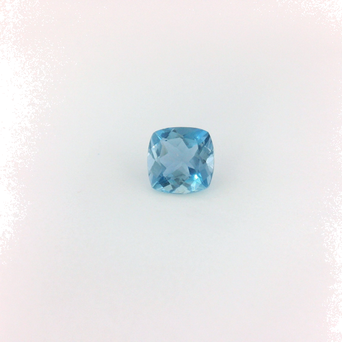 0.46 carat BLUE Cushion Aquamarine (1)