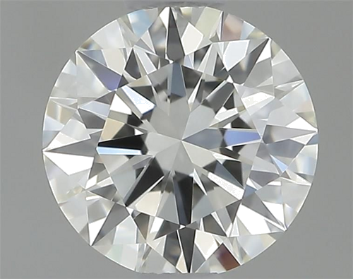 0.43 carat H-VVS1 Excellent cut Natūralus Round Deimantas (1)