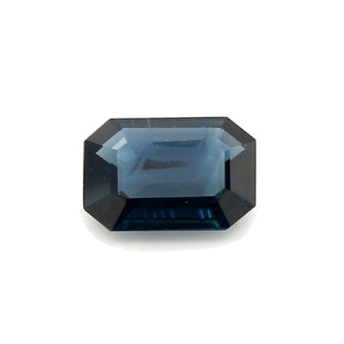 0.75 carat BLUE STEP cut Octagonal Safyras (1)