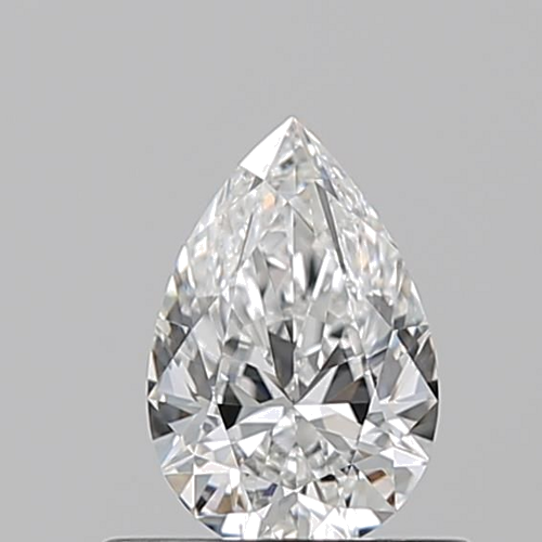 0.5 carat F-VS1 Natūralus Pear Deimantas (1)