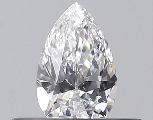 0.24 carat D-VS1 Natūralus Pear Deimantas (1)