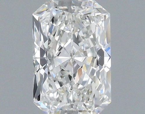0.45 carat G-VVS1 Natūralus Radiant Deimantas (1)