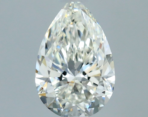 0.71 carat I-VS1 Natūralus Pear Deimantas (1)