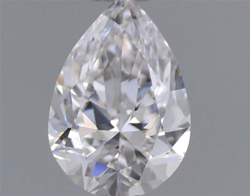 0.3 carat E-VS1 Natūralus Pear Deimantas (1)