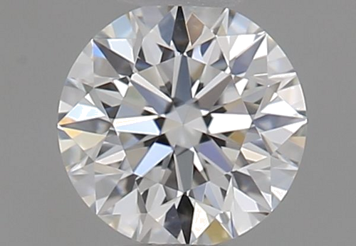 0.19 carat F-VVS1 Excellent cut Natūralus Round Deimantas (1)