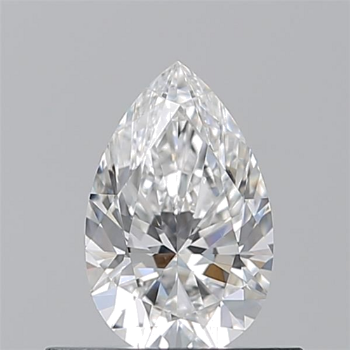 0.5 carat E-VS1 Natūralus Pear Deimantas (1)