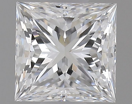 0.41 carat D-VS1 Natūralus Princess Deimantas (1)