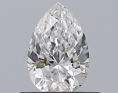 0.5 carat D-VS1 Natūralus Pear Deimantas (1)