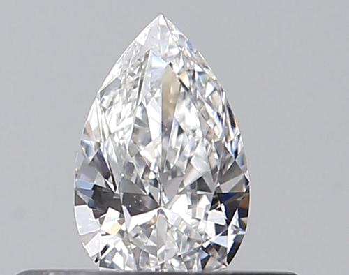 0.24 carat D-VS1 Natūralus Pear Deimantas (1)
