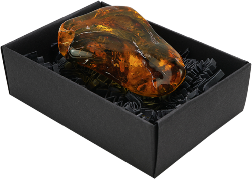 46,35 g Amber nugget with inclusion (3)