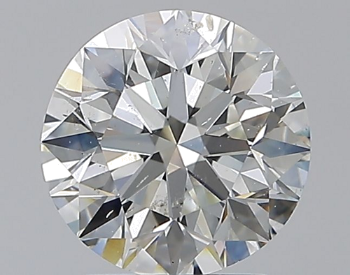 2.0 carat I-SI2 Excellent cut Natūralus Round Deimantas (1)