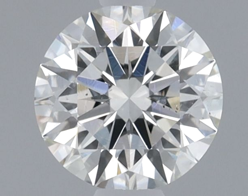 0.5 carat I-SI1 Excellent cut Natūralus Round Deimantas (1)