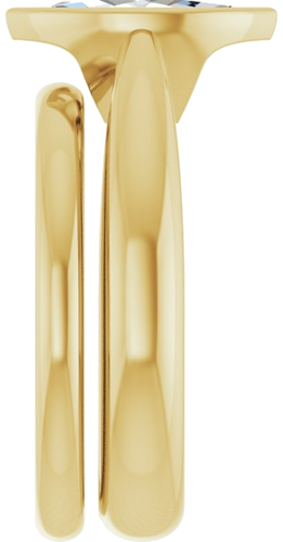 Sužadėtuvių Žiedas „Bezel-Set Solitaire“ 14k yellow gold Marquise 10.5mm x 5.5mm (9)