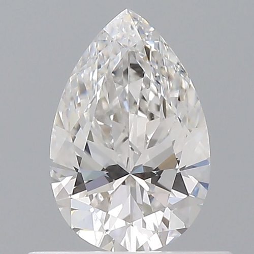 0.51 carat F-VS1 Natūralus Pear Deimantas (1)