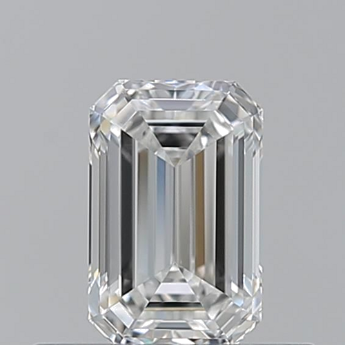 0.5 carat F-VVS2 Natūralus Emerald Deimantas (1)
