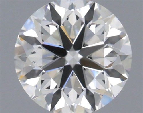 0.51 carat I-VS2 Very Good cut Natūralus Round Deimantas (1)