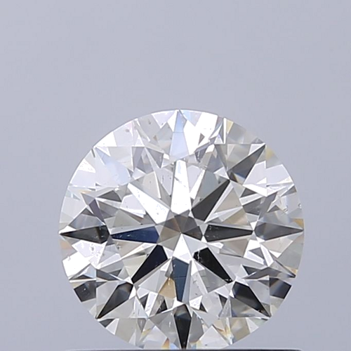 0.81 carat H-SI2 Very Good cut Natūralus Round Deimantas (1)
