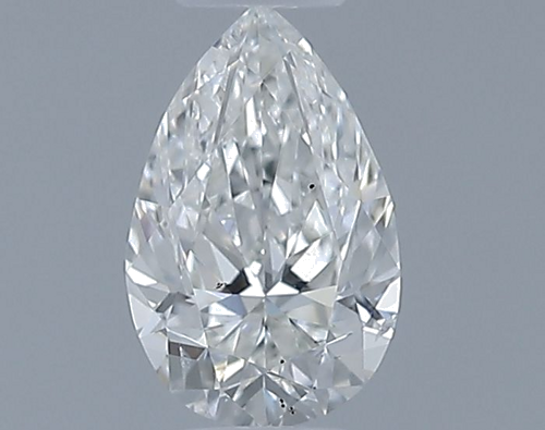 0.51 carat H-SI2 Natūralus Pear Deimantas (1)