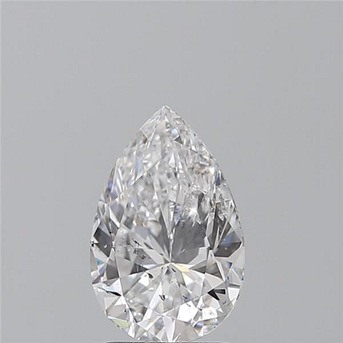 2.01 carat D-SI2 Natūralus Pear Deimantas (1)