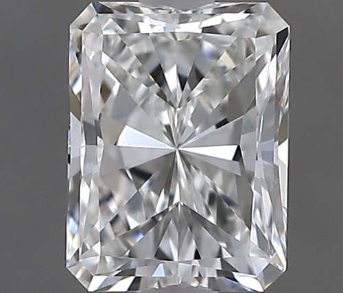 0.5 carat F-VS1 Natūralus Radiant Deimantas (1)