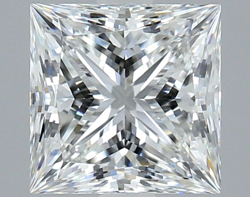 1.6 carat G-VVS2 Natūralus Princess Deimantas (1)