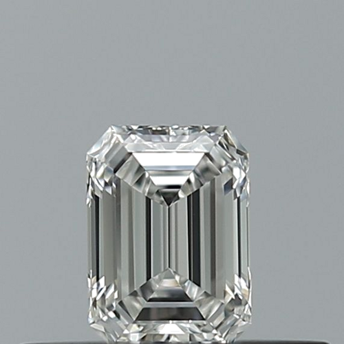 0.24 carat F-VVS1 Natūralus Emerald Deimantas (1)