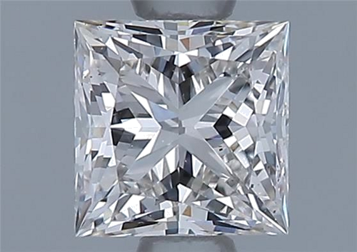 0.62 carat I-VS2 Natūralus Princess Deimantas (1)