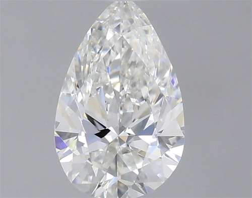 0.4 carat G-VS2 Natūralus Pear Deimantas (1)