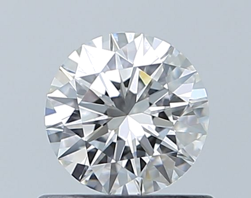 0.53 carat F-VVS1 Excellent cut Natūralus Round Deimantas (1)