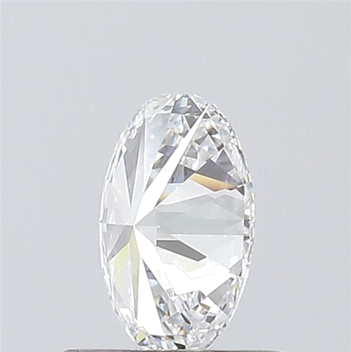 0.51 carat D-VVS2 Natūralus Oval Deimantas (1)