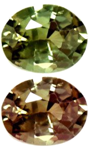 0.38 carat GREEN Oval Alexandrite (1)