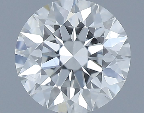 0.52 carat I-SI1 Excellent cut Natūralus Round Deimantas (1)
