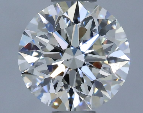 0.51 carat I-VS2 Excellent cut Natūralus Round Deimantas (1)