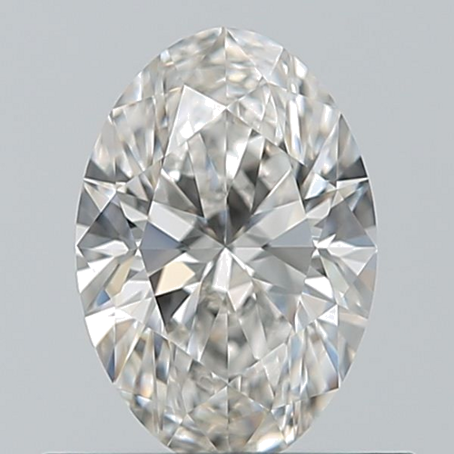 0.6 carat G-VS1 Natūralus Oval Deimantas (1)