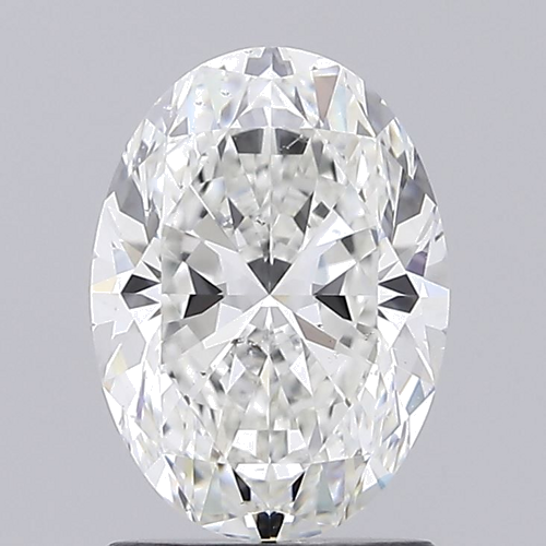 1.7 carat G-SI1 Natūralus Oval Deimantas (1)
