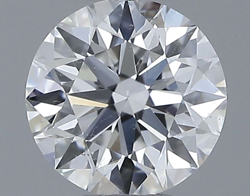 0.52 carat E-SI2 Excellent cut Natūralus Round Deimantas (1)