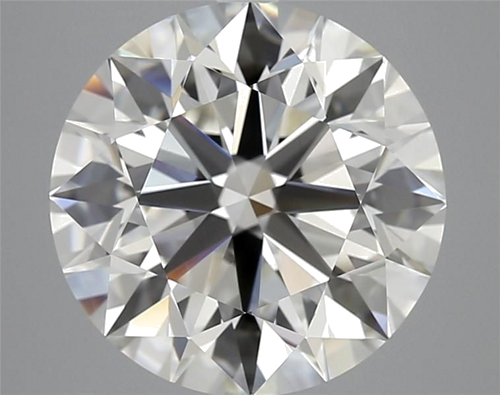 6.01 carat I-VVS2 Excellent cut Natūralus Round Deimantas (1)
