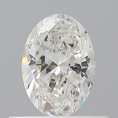 0.4 carat H-VVS2 Natūralus Oval Deimantas (1)