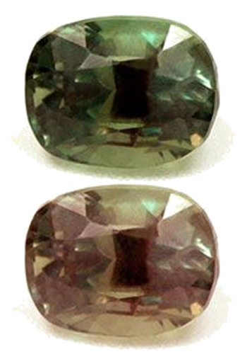 0.48 carat GREEN Cushion Alexandrite (1)
