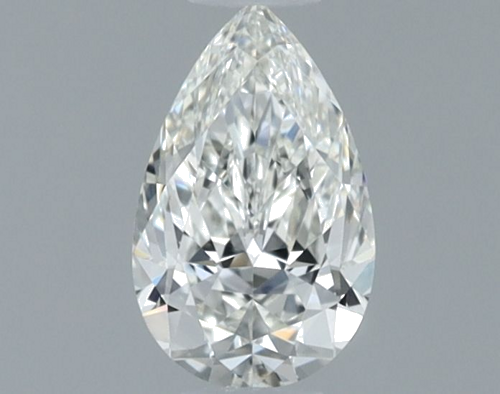 0.5 carat I-VS1 Natūralus Pear Deimantas (1)