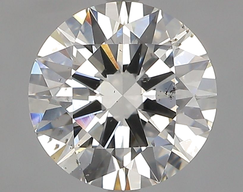 2.01 carat I-SI2 Excellent cut Natūralus Round Deimantas (1)