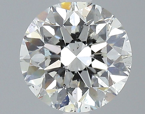 2.01 carat H-SI2 GD cut Natūralus Round Deimantas (1)
