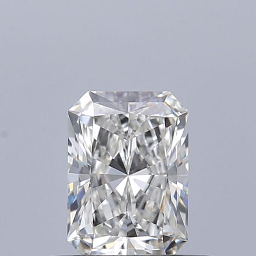 0.43 carat H-VVS2 Natūralus Radiant Deimantas (1)