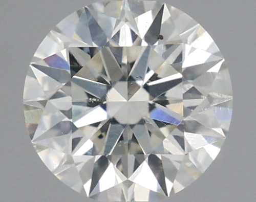 0.56 carat I-VS2 Excellent cut Natūralus Round Deimantas (1)