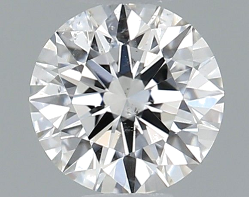 0.4 carat F-SI1 Excellent cut Natūralus Round Deimantas (1)