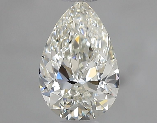 0.5 carat J-VVS1 Natūralus Pear Deimantas (1)