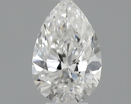 0.25 carat F-VVS2 Natūralus Pear Deimantas (1)